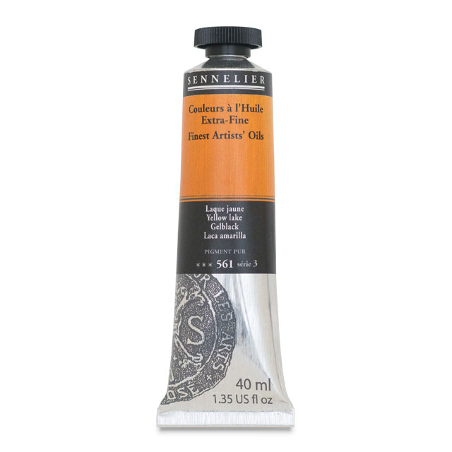 Sennelier Artists' Extra-Fine Oil, Yellow Lake, 40 ml.