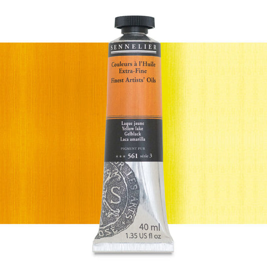 Sennelier Artists' Extra-Fine Oil, Yellow Lake, 40 ml.