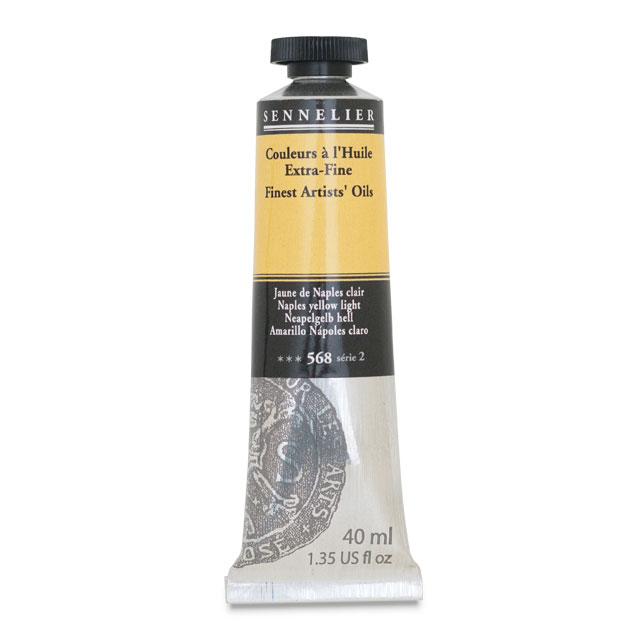 Sennelier Artists' Extra-Fine Oil, Naples Yellow Light, 40 ml.