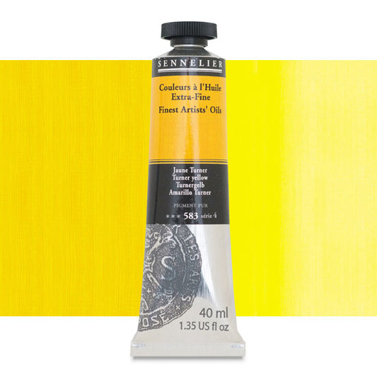 Sennelier Artists' Extra-Fine Oil, Turner Yellow, 40 ml.