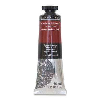 Sennelier Artists' Extra-Fine Oil, Venetian Red, 40 ml.