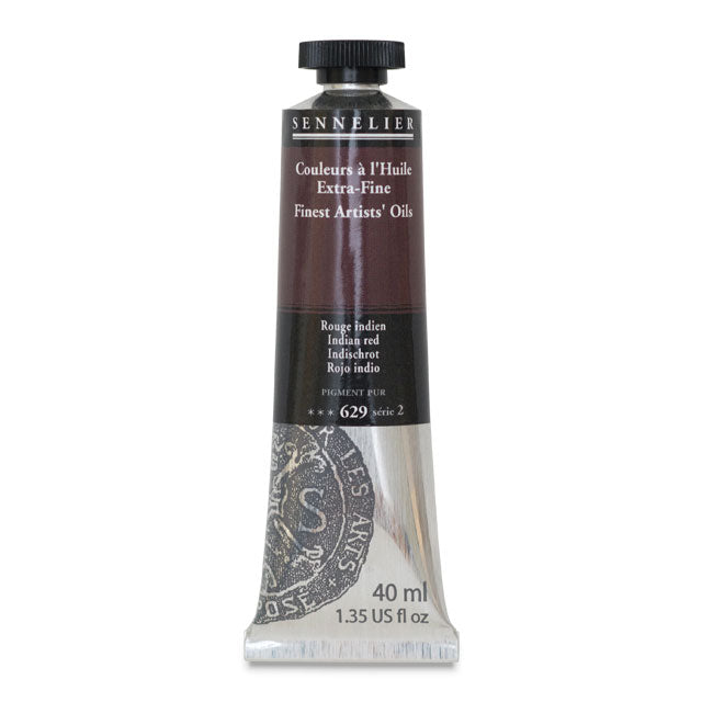 Sennelier Artists' Extra-Fine Oil, Indian Red, 40 ml.