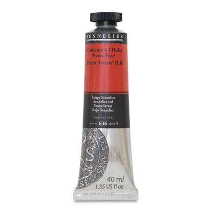 Sennelier Artists' Extra-Fine Oil, Sennelier Red, 40 ml.