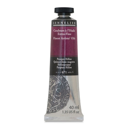 Sennelier Artists' Extra-Fine Oil, Quinacridone Magenta, 40 ml.