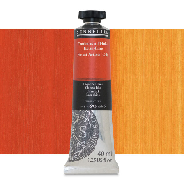 Sennelier Artists' Extra-Fine Oil, Chinese Lake, 40 ml.