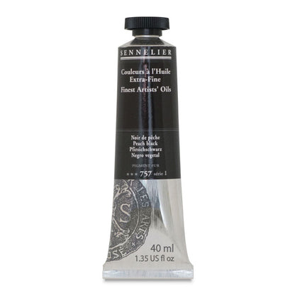 Sennelier Artists' Extra-Fine Oil, Peach Black, 40 ml.