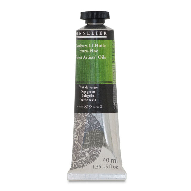 Sennelier Artists' Extra-Fine Oil, Sap Green, 40 ml.