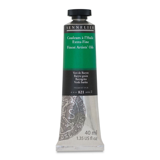 Sennelier Artists' Extra-Fine Oil, Baryte Green, 40 ml.