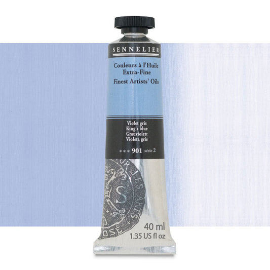 Sennelier Artists' Extra-Fine Oil, King's Blue, 40 ml.