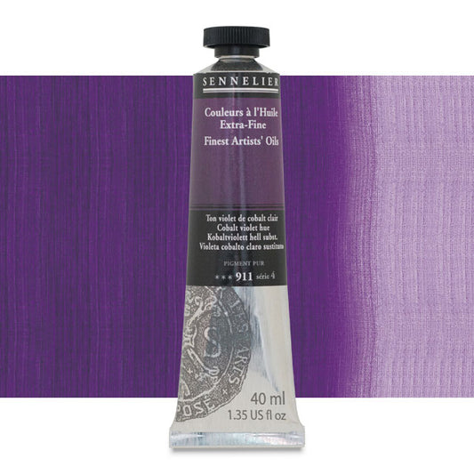 Sennelier Artists' Extra-Fine Oil, Cobalt Violet Hue, 40 ml.