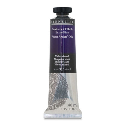 Sennelier Artists' Extra-Fine Oil, Manganese Violet, 40 ml.