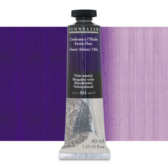 Sennelier Artists' Extra-Fine Oil, Manganese Violet, 40 ml.