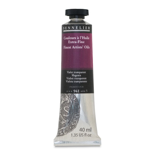 Sennelier Artists' Extra-Fine Oil, Magenta, 40 ml.