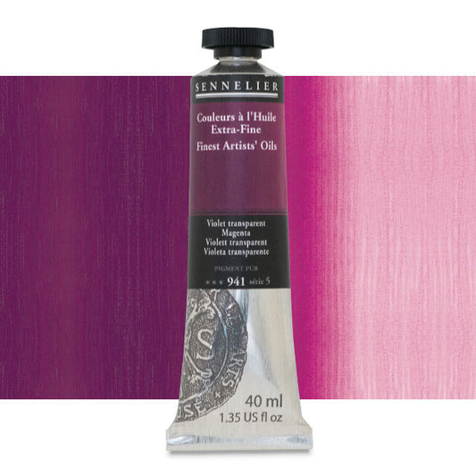 Sennelier Artists' Extra-Fine Oil, Magenta, 40 ml.