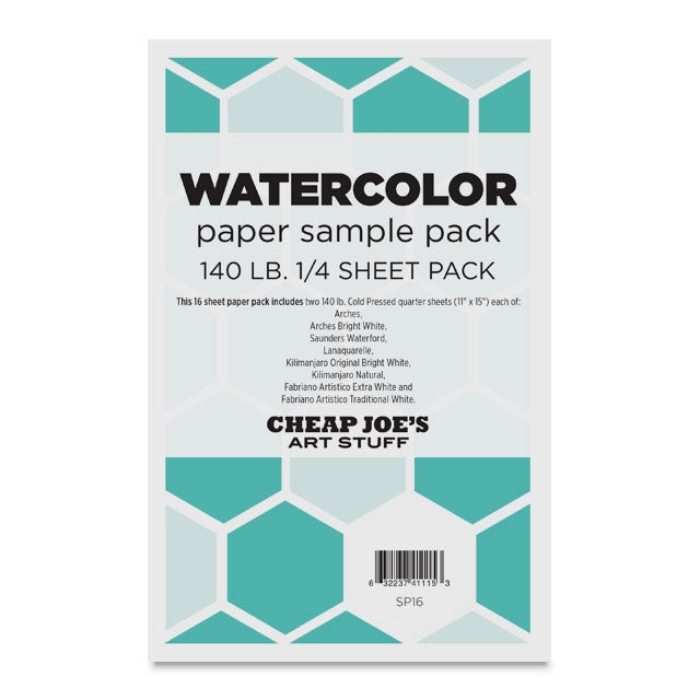 Cheap Joe's 140 lb. Quarter Sheet Sample Pack