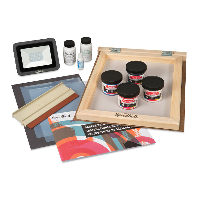 Diazo Fabric Screen Printing Advanced All-In-One Kit Contents