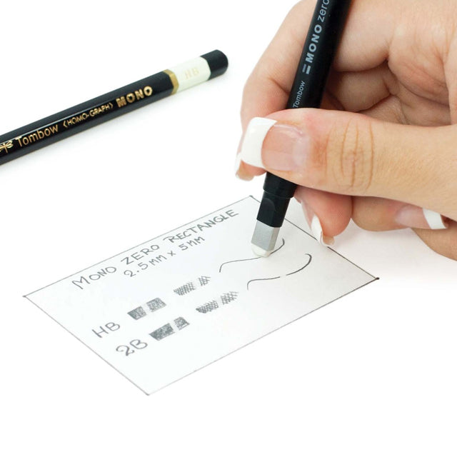 Mono Zero Refillable Eraser - Rectangular Erasing