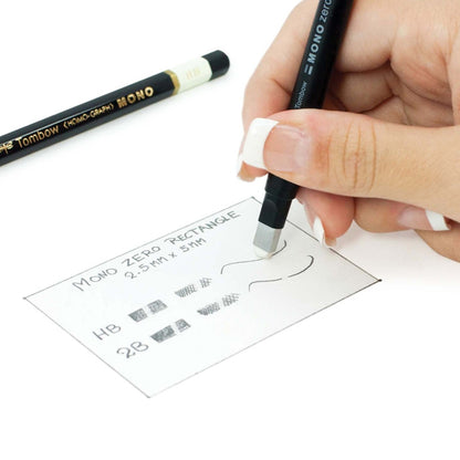 Mono Zero Refillable Eraser - Rectangular Erasing