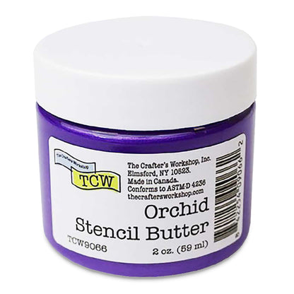 The Crafter's Workshop Stencil Butter - Orchid, 2 oz.