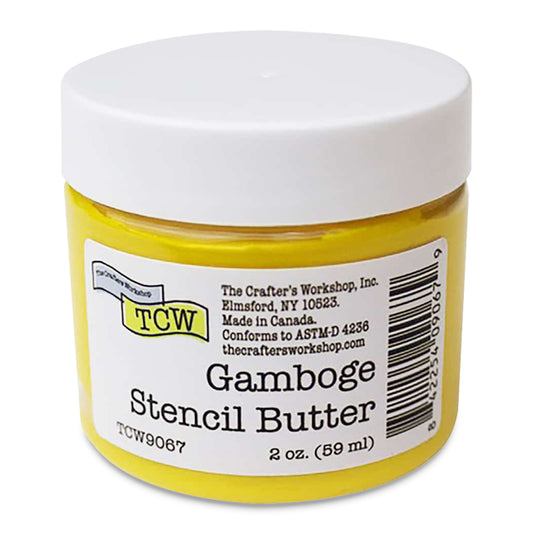 The Crafter's Workshop Stencil Butter - Gamboge, 2 oz.