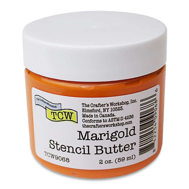 The Crafter's Workshop Stencil Butter - Marigold, 2 oz.