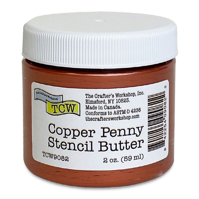 Stencil Butter, Copper Penny, 2 oz. jar