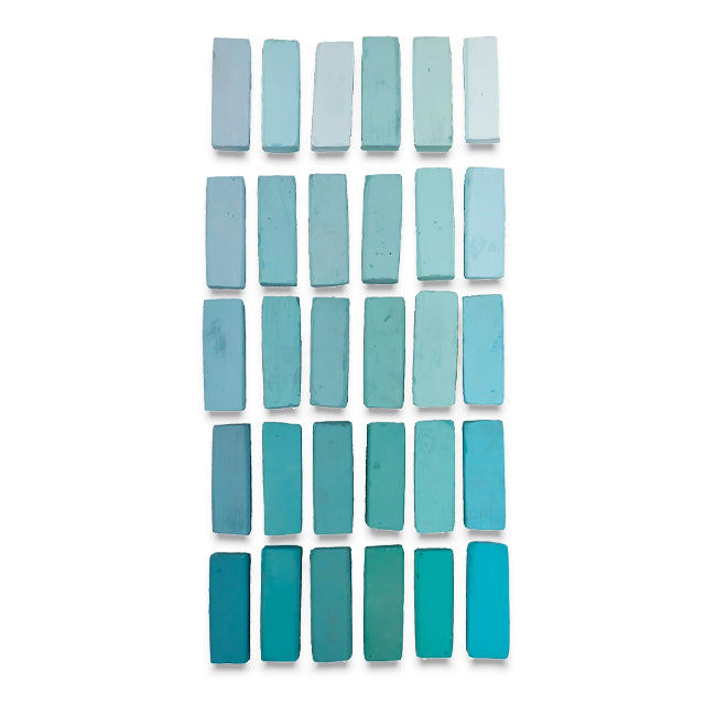 Turquoise Colors, Set of 30