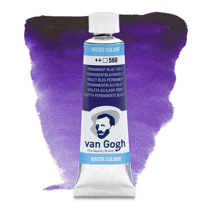 Watercolor, Permanent Blue Violet, 10 ml. 