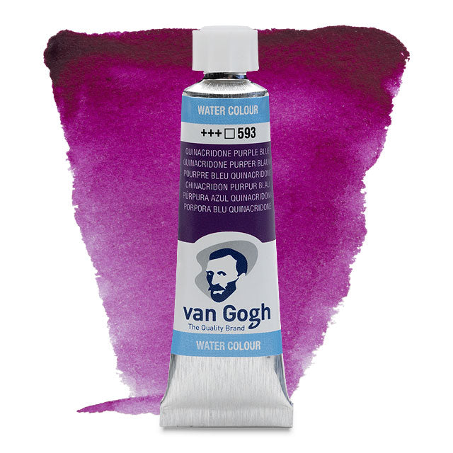 Watercolor, Quinacridone Purple Blue, 10 ml. 