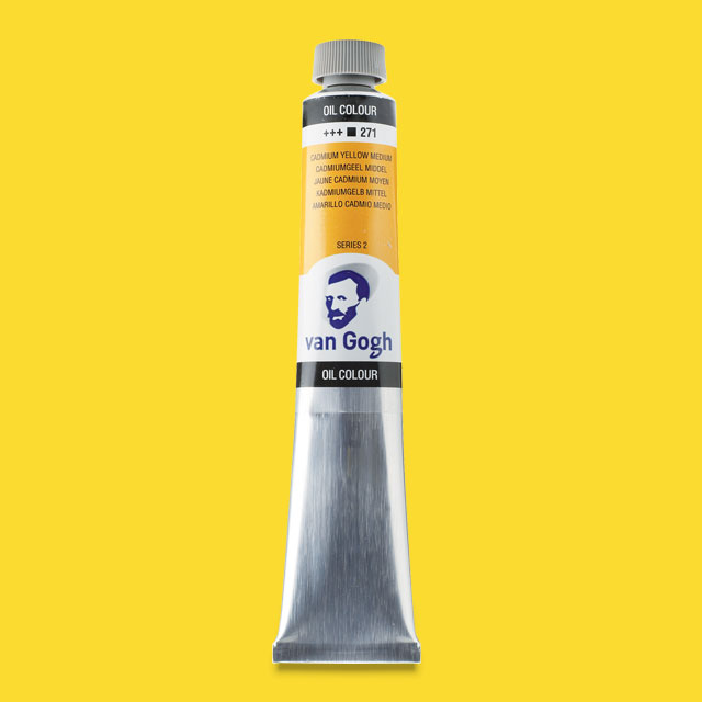 Cadmium Yellow Medium, 200 ml.