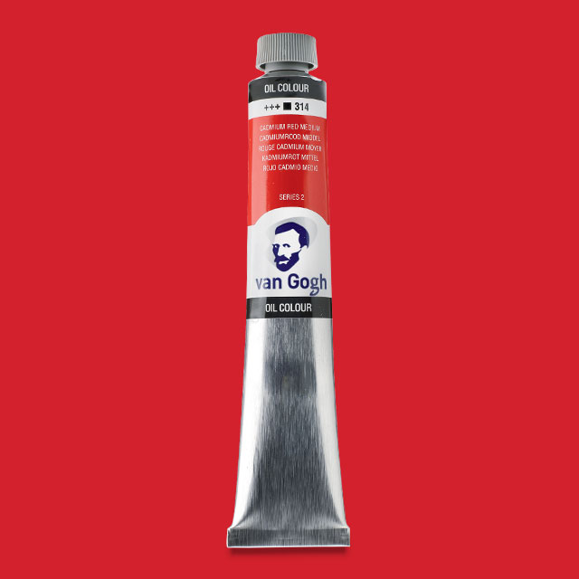 Cadmium Red Medium, 200 ml.