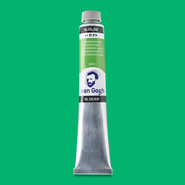 Permanent Green Medium, 200 ml.