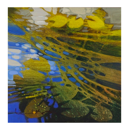 Linda Kemp Online Workshop: Enchanted Waters: Whimsical Fish & Water Lilies-Negative Painting - October 16-18