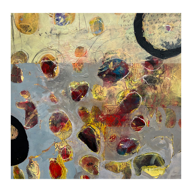 Robert Burridge Online Workshop: Abstract Acrylic Painting and Collage - October 21, 22, and 24, 2024