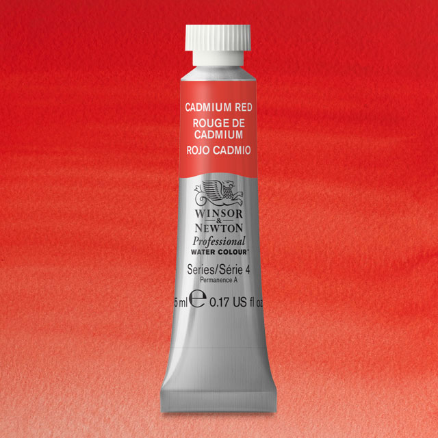 Cadmium Red, 5 ml.