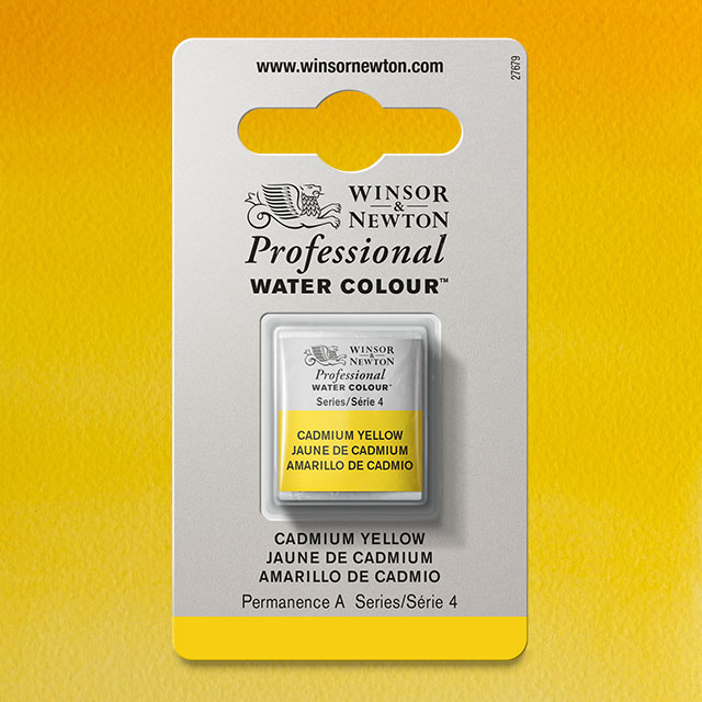 Cadmium Yellow, Half Pan