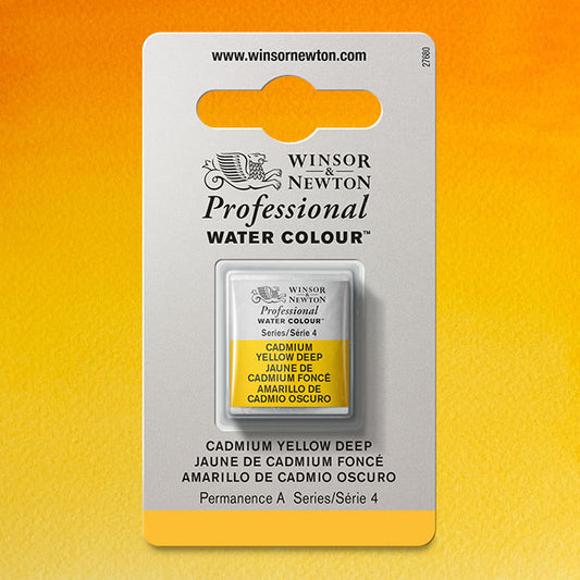 Cadmium Yellow Deep, Half Pan