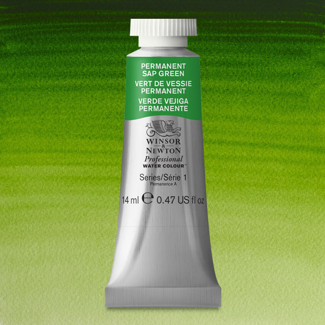 Permanent Sap Green, 14 ml.