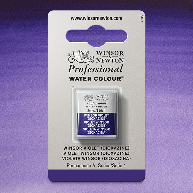 Winsor Violet Dioxazine, Half Pan