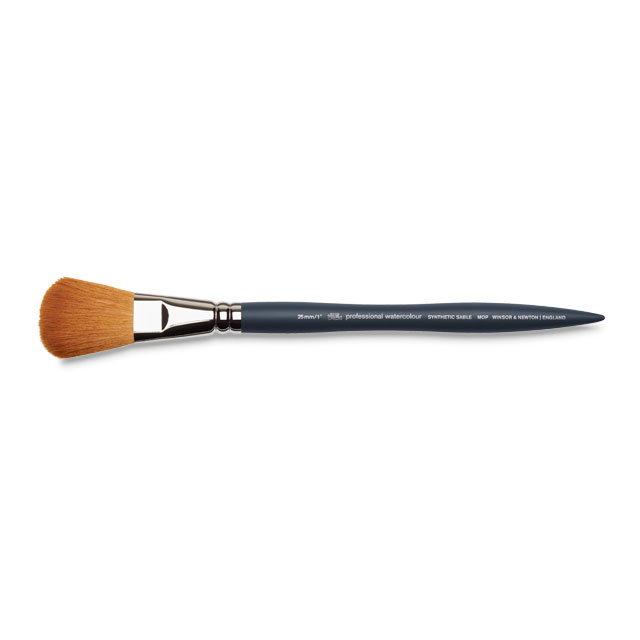 Professional Watercolor Synthetic Sable Brush - Mop, 1"