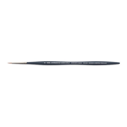 Professional Watercolor Synthetic Sable Brush - Round, Size 0