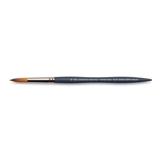 Professional Watercolor Synthetic Sable Brush - Round, Size 12