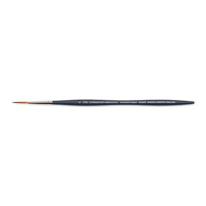 Professional Watercolor Synthetic Sable Brush - Rigger, Size 2