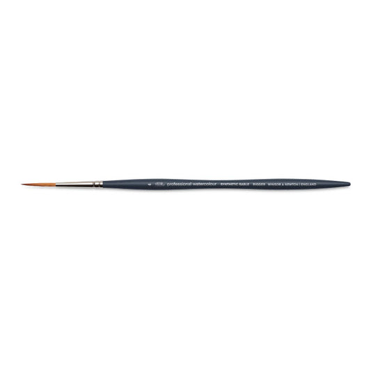 Professional Watercolor Synthetic Sable Brush - Rigger, Size 4