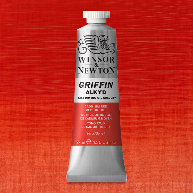 Griffin Alkyd - Cadmium Red Medium Hue, 37 ml