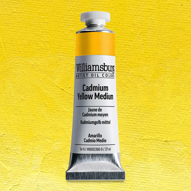 Cadmium Yellow Medium, 37 ml.