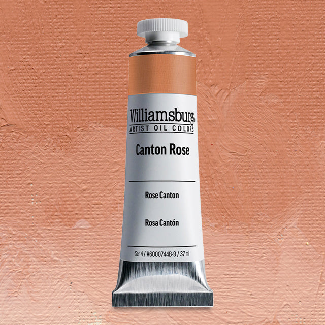 Williamsburg Handmade Oil Paint - Canton Rose, 37 ml