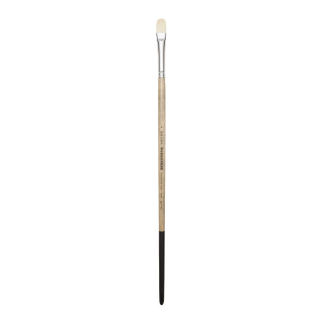 Bristle Brush, Filbert, Size 4