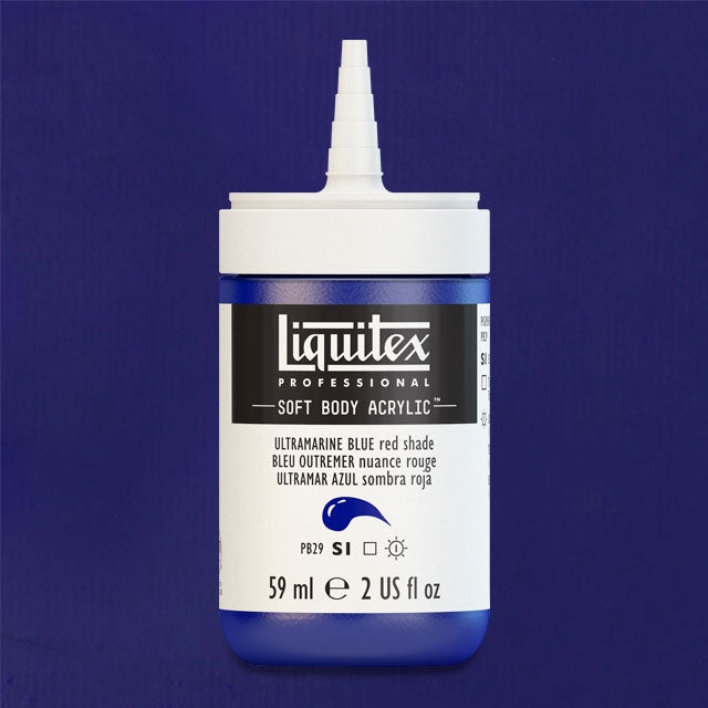 Ultramarine Blue (Red Shade), 59 ml. bottle