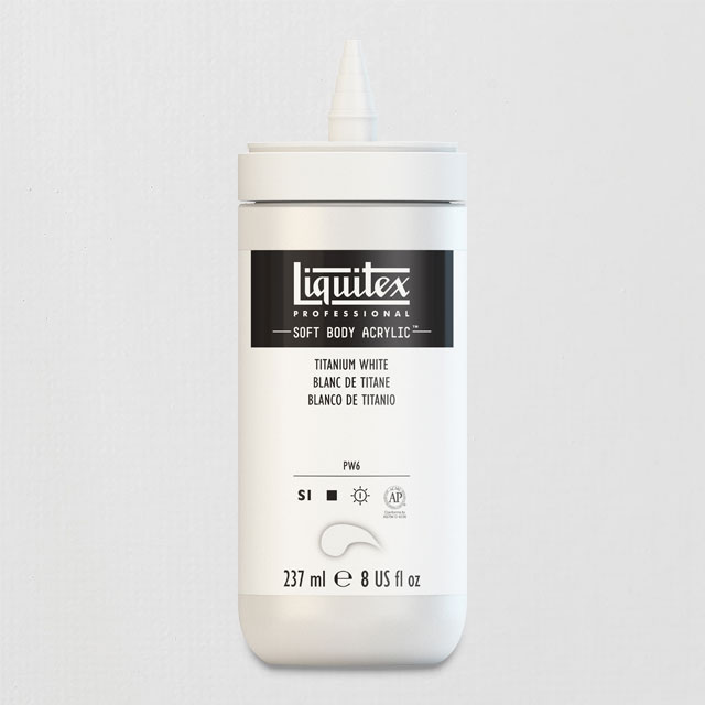 Titanium White, 237 ml. bottle